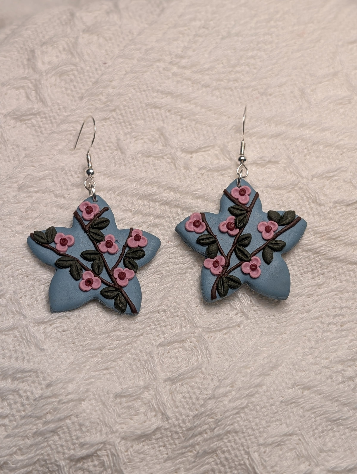 Aretes Estrella Flor de Cerezo (Sakura)