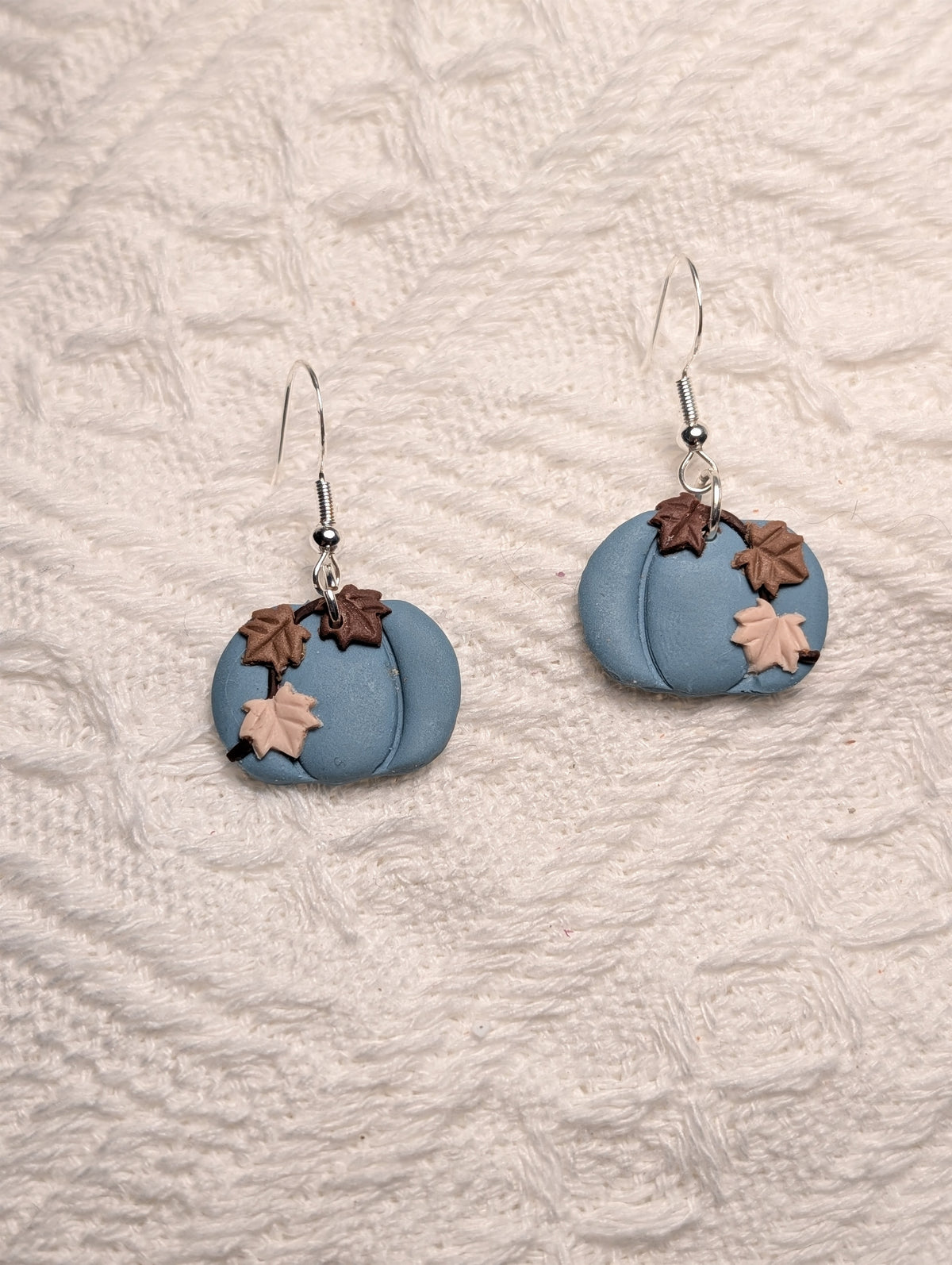 Pendientes Calabaza Azul Pizarra